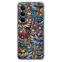 Funda Silicona Antigolpes para Realme 14x 5G diseño Flores 04 Dibujos
