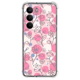 Funda Silicona Antigolpes para Realme 14x 5G diseño Flores 07 Dibujos