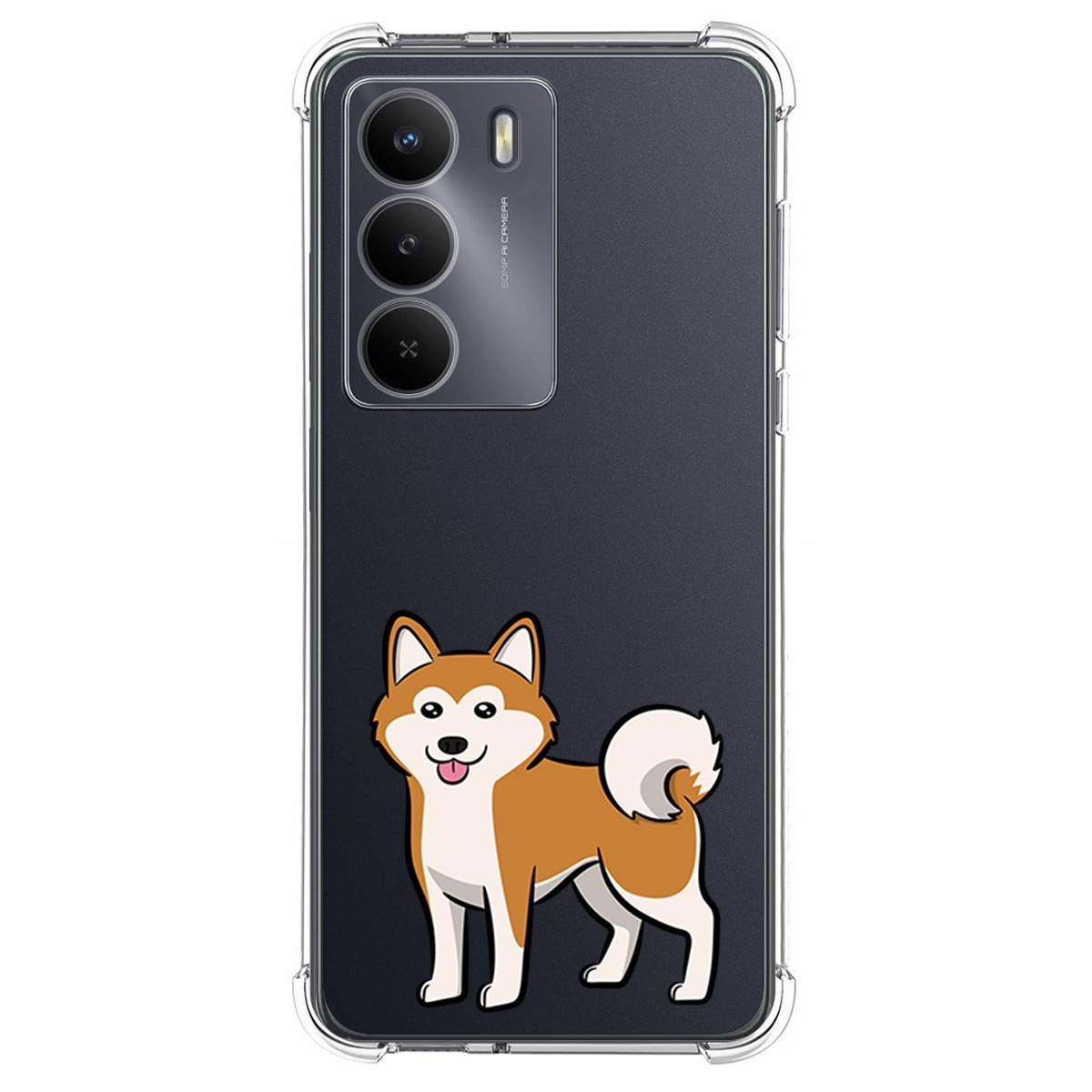 Funda Silicona Antigolpes para Realme 14x 5G diseño Perros 02 Dibujos