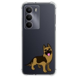 Funda Silicona Antigolpes para Realme 14x 5G diseño Perros 03 Dibujos