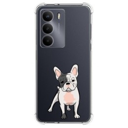 Funda Silicona Antigolpes para Realme 14x 5G diseño Perros 06 Dibujos