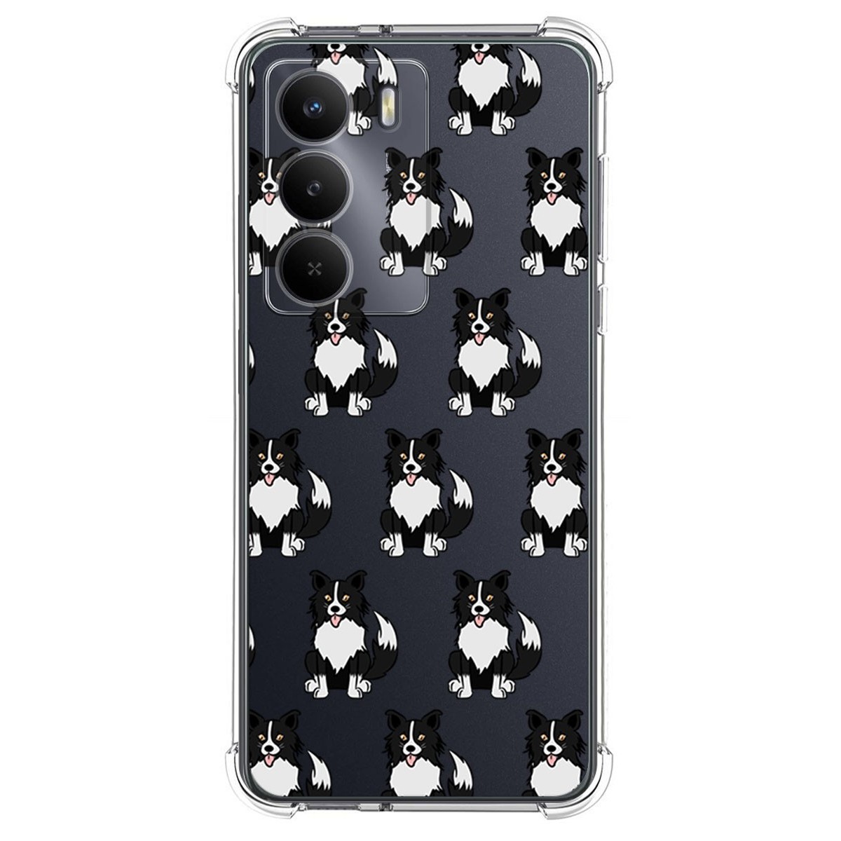 Funda Silicona Antigolpes para Realme 14x 5G diseño Perros 07 Dibujos