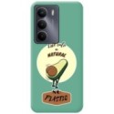 Funda Silicona Líquida Verde para Realme 14x 5G diseño Culo Natural Dibujos