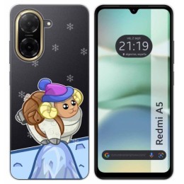 Funda Silicona Transparente para Xiaomi Redmi A5 diseño Cabra Dibujos