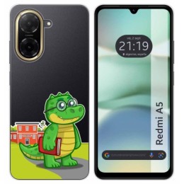 Funda Silicona Transparente para Xiaomi Redmi A5 diseño Coco Dibujos