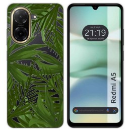 Funda Silicona Transparente para Xiaomi Redmi A5 diseño Jungla Dibujos
