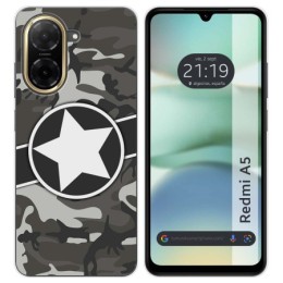 Funda Silicona para Xiaomi Redmi A5 diseño Camuflaje 02 Dibujos