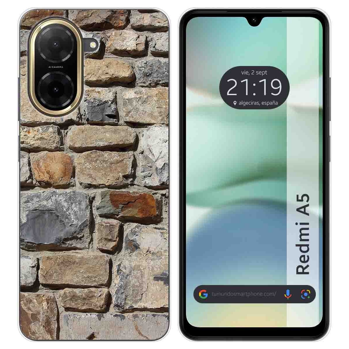 Funda Silicona para Xiaomi Redmi A5 diseño Ladrillo 03 Dibujos