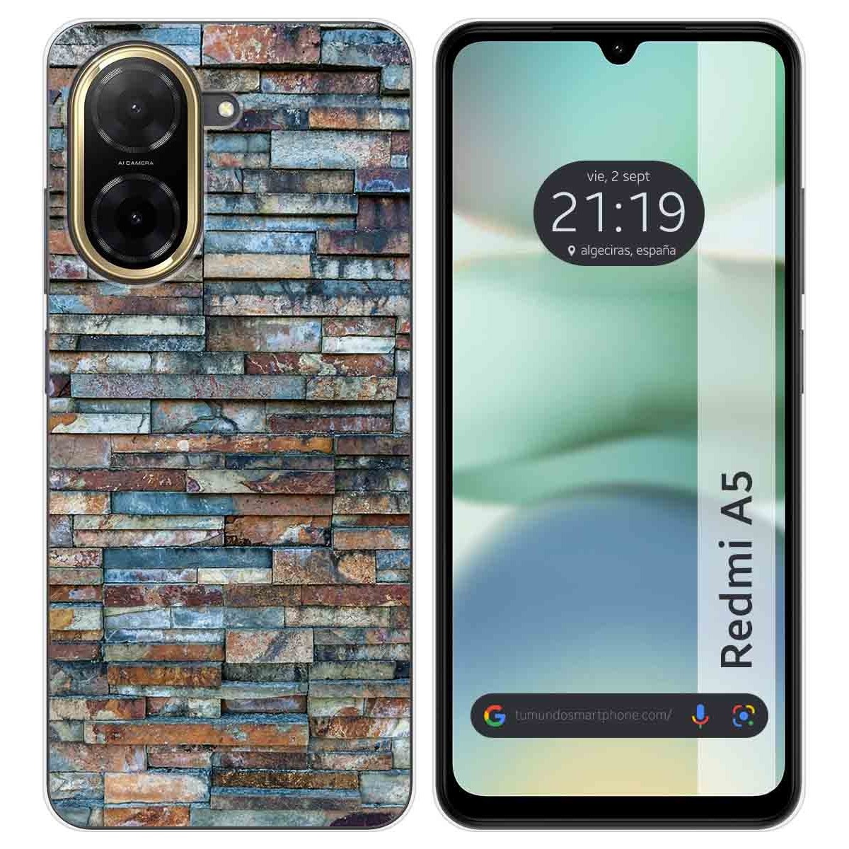 Funda Silicona para Xiaomi Redmi A5 diseño Ladrillo 05 Dibujos