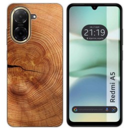 Funda Silicona para Xiaomi Redmi A5 diseño Madera 04 Dibujos