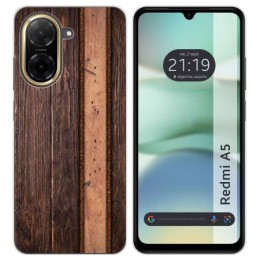 Funda Silicona para Xiaomi Redmi A5 diseño Madera 05 Dibujos