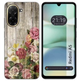 Funda Silicona para Xiaomi Redmi A5 diseño Madera 08 Dibujos