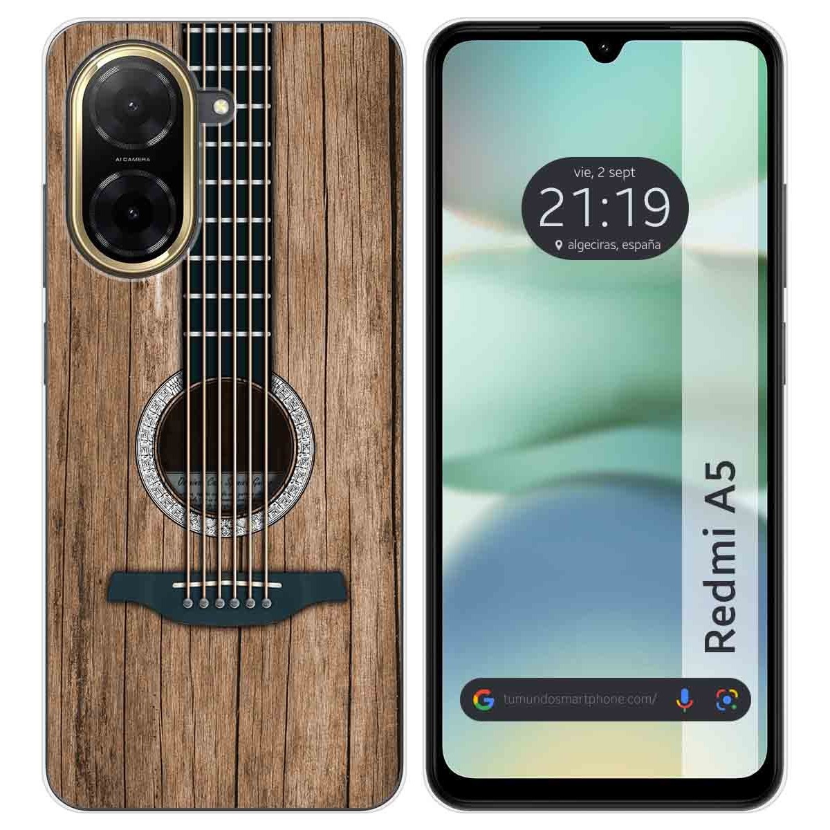 Funda Silicona para Xiaomi Redmi A5 diseño Madera 11 Dibujos