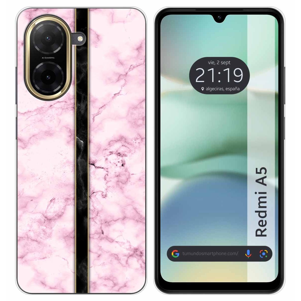 Funda Silicona para Xiaomi Redmi A5 diseño Mármol 04 Dibujos