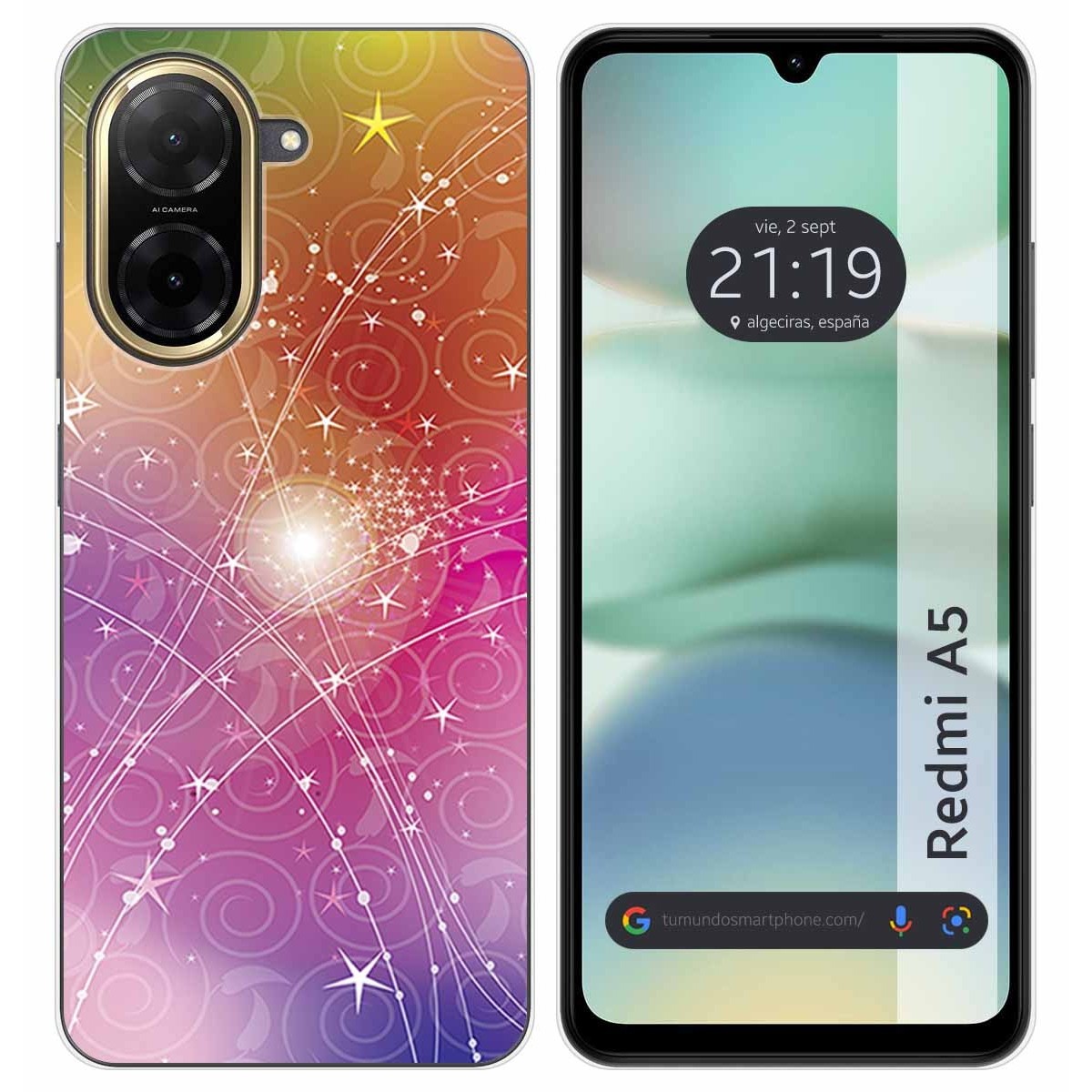 Funda Silicona para Xiaomi Redmi A5 diseño Abstracto Dibujos