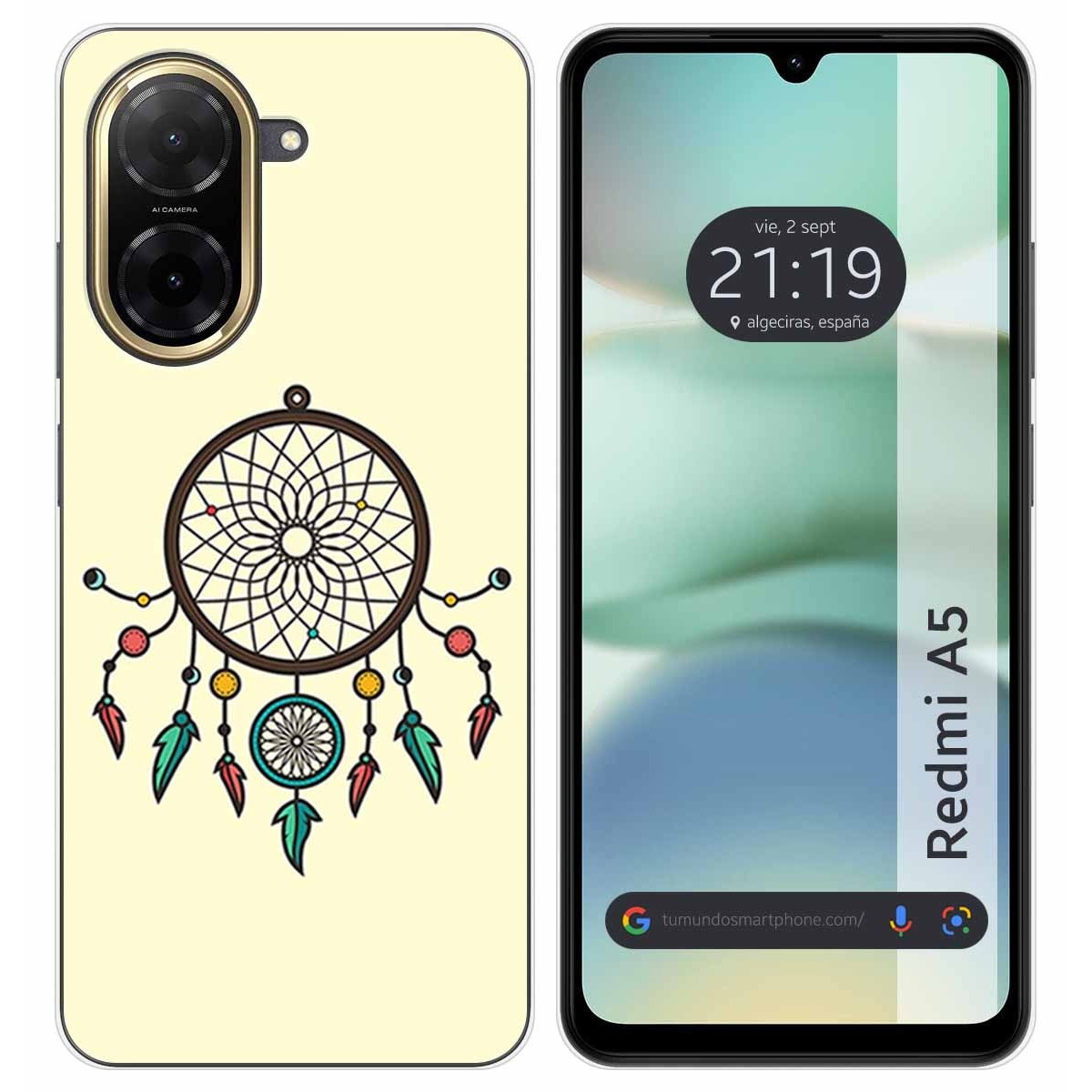 Funda Silicona para Xiaomi Redmi A5 diseño Atrapasueños Dibujos
