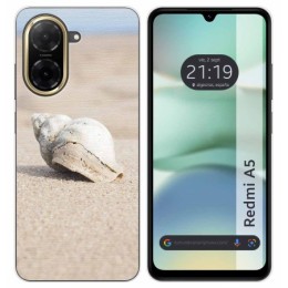 Funda Silicona para Xiaomi Redmi A5 diseño Concha Dibujos