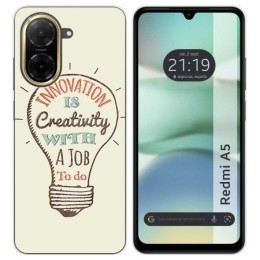 Funda Silicona para Xiaomi Redmi A5 diseño Creativity Dibujos