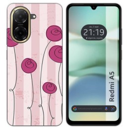 Funda Silicona para Xiaomi Redmi A5 diseño Flores Vintage Dibujos