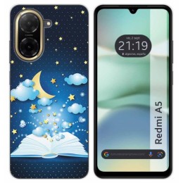Funda Silicona para Xiaomi Redmi A5 diseño Libro Cuentos Dibujos