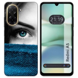Funda Silicona para Xiaomi Redmi A5 diseño Ojo Dibujos
