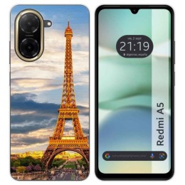 Funda Silicona para Xiaomi Redmi A5 diseño Paris Dibujos