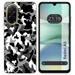 Funda Silicona para Xiaomi Redmi A5 diseño Snow Camuflaje Dibujos