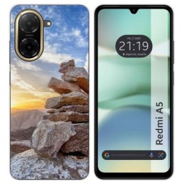 Funda Silicona para Xiaomi Redmi A5 diseño Sunset Dibujos