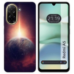 Funda Silicona para Xiaomi Redmi A5 diseño Tierra Dibujos