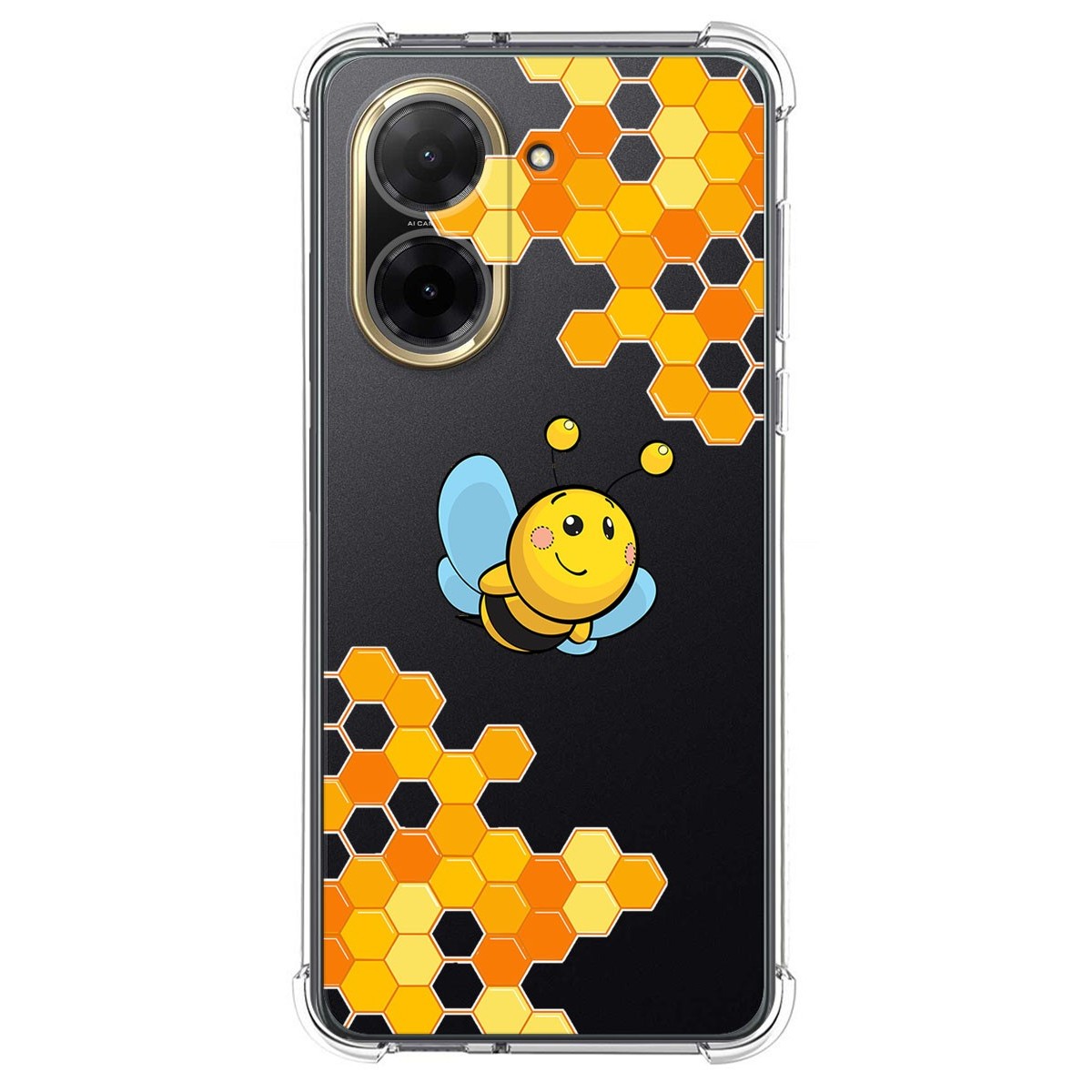 Funda Silicona Antigolpes para Xiaomi Redmi A5 diseño Abeja Dibujos