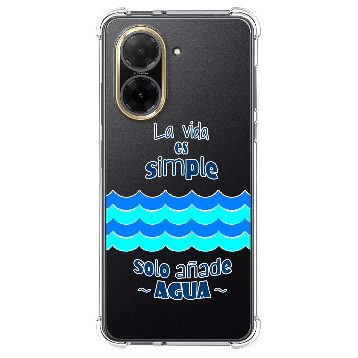Funda Silicona Antigolpes para Xiaomi Redmi A5 diseño Agua Dibujos
