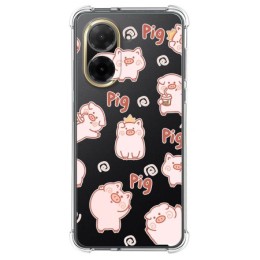Funda Silicona Antigolpes para Xiaomi Redmi A5 diseño Cerdos Dibujos