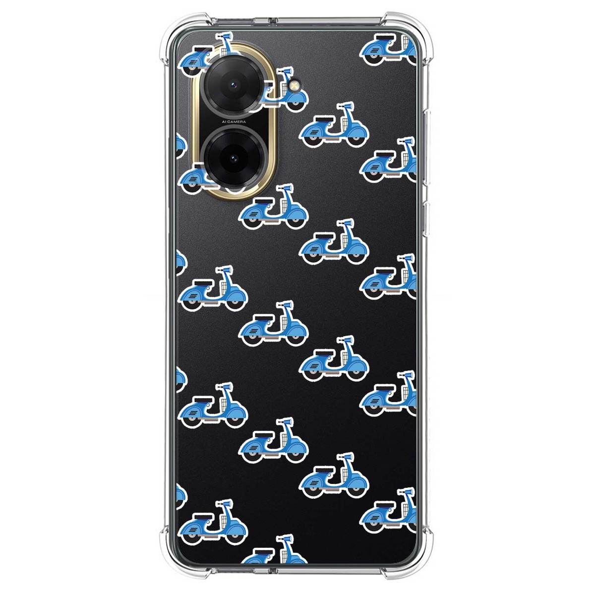 Funda Silicona Antigolpes para Xiaomi Redmi A5 diseño Scooter Dibujos