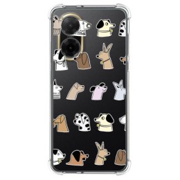 Funda Silicona Antigolpes para Xiaomi Redmi A5 diseño Perros Dibujos