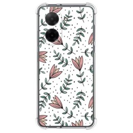 Funda Silicona Antigolpes para Xiaomi Redmi A5 diseño Flores 01 Dibujos