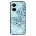 Funda Silicona Antigolpes para Xiaomi Redmi A5 diseño Flores 03 Dibujos