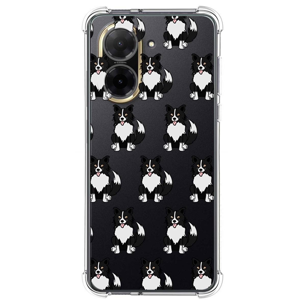 Funda Silicona Antigolpes para Xiaomi Redmi A5 diseño Perros 07 Dibujos