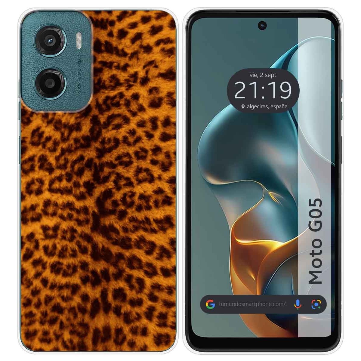 Funda Silicona para Motorola Moto G05 / E15 diseño Animal 03 Dibujos