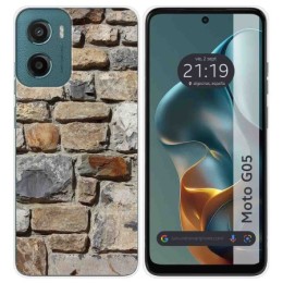 Funda Silicona para Motorola Moto G05 / E15 diseño Ladrillo 03 Dibujos