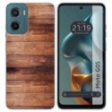 Funda Silicona para Motorola Moto G05 / E15 diseño Madera 02 Dibujos