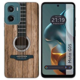 Funda Silicona para Motorola Moto G05 / E15 diseño Madera 11 Dibujos