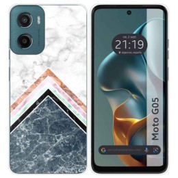 Funda Silicona para Motorola Moto G05 / E15 diseño Mármol 05 Dibujos