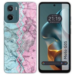 Funda Silicona para Motorola Moto G05 / E15 diseño Mármol 08 Dibujos