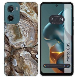 Funda Silicona para Motorola Moto G05 / E15 diseño Mármol 14 Dibujos