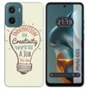 Funda Silicona para Motorola Moto G05 / E15 diseño Creativity Dibujos