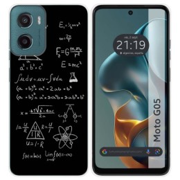 Funda Silicona para Motorola Moto G05 / E15 diseño Formulas Dibujos