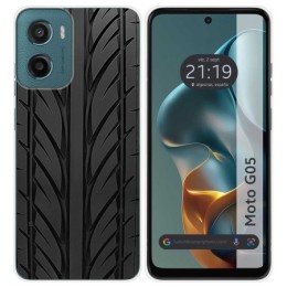 Funda Silicona para Motorola Moto G05 / E15 diseño Neumatico Dibujos