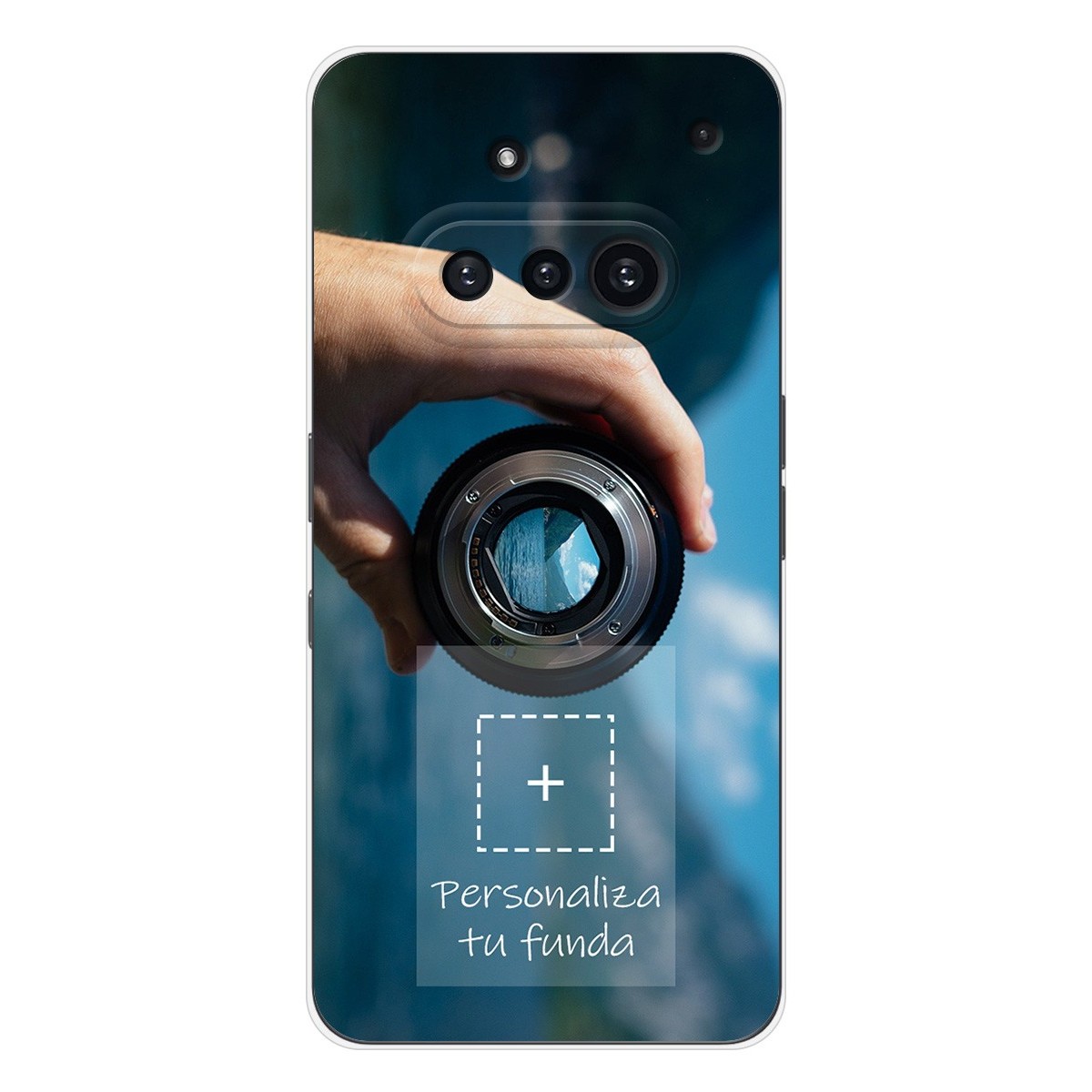 Personaliza tu Funda Silicona Gel Tpu Transparente con tu Fotografia para Nothing Phone 3a 5G Dibujo Personalizada