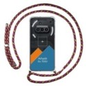 Personaliza tu Funda Colgante Transparente para Nothing Phone 3a 5G con Cordon Rosa / Dorado Dibujo Personalizada