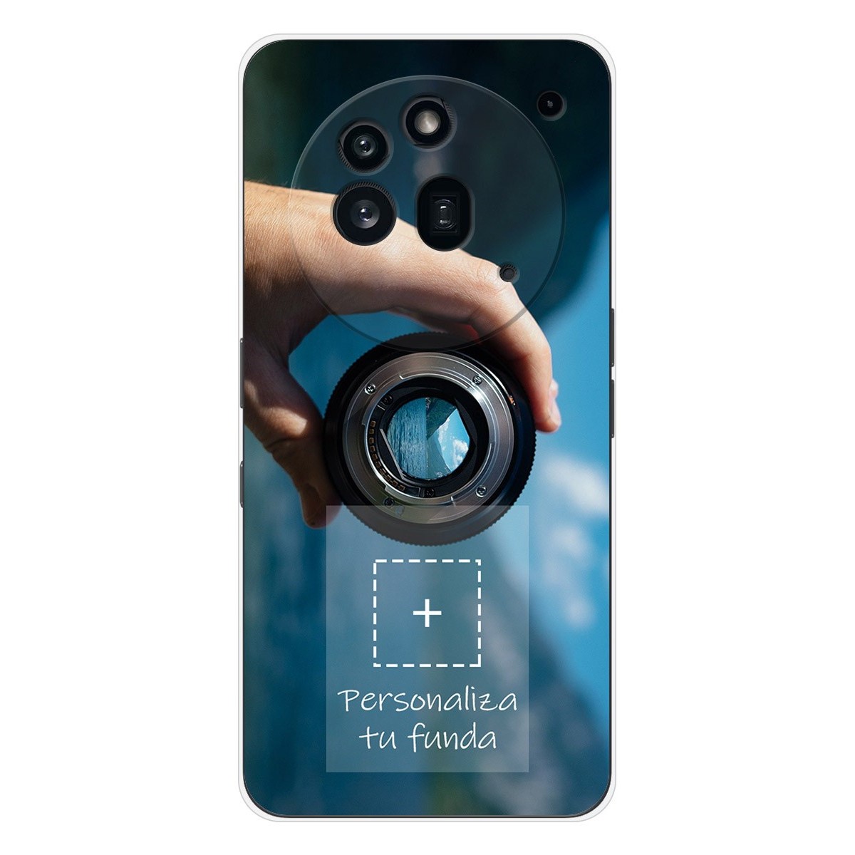 Personaliza tu Funda Silicona Gel Tpu Transparente con tu Fotografia para Nothing Phone 3a Pro 5G Dibujo Personalizada
